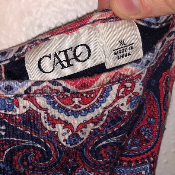 Double layer tank blouse size XL - Picture 3 of 4